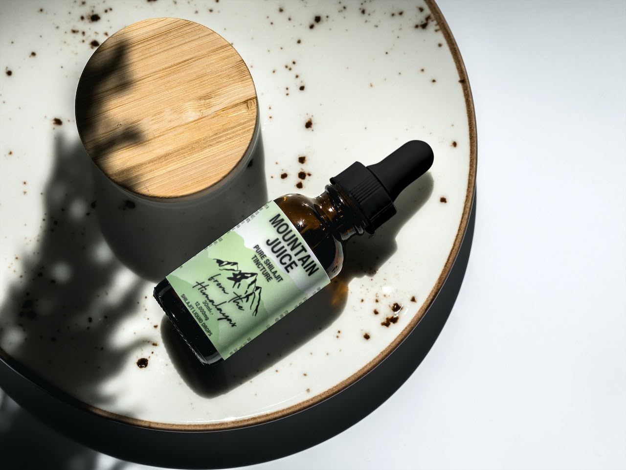 Mountain Juice Pure Himalayan Shilajit Liquid Drops [30ml] Travel Sized, Powerful Resin. Potent & Natural Ayurvedic Fulvic Mineral. High Strength, Long Lasting Stamina.