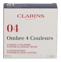 Clarins Ombre 4 Colour Eyeshadow Palette 04 Brown Sugar Gradation 4.2g