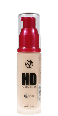 W7 High Definition Buff Pump Foundation, 30 ml