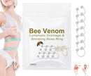 Generic Bee Venom Lymphatic Drainage Nose Ring, Bee Venom Lymphatic Drainage Nose Ring, Firming Essential Oil Ring, Slim Nose Ring for Women and Men (7psc)
