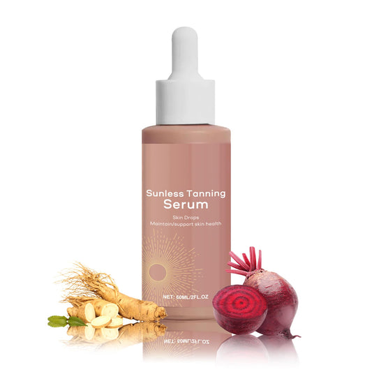 ISBEAUSOLS Self Tanning Drops - Effortless Daily Use for Year-Round Glow - Natural Tanning Moisturiser for Whole Body - Unisex