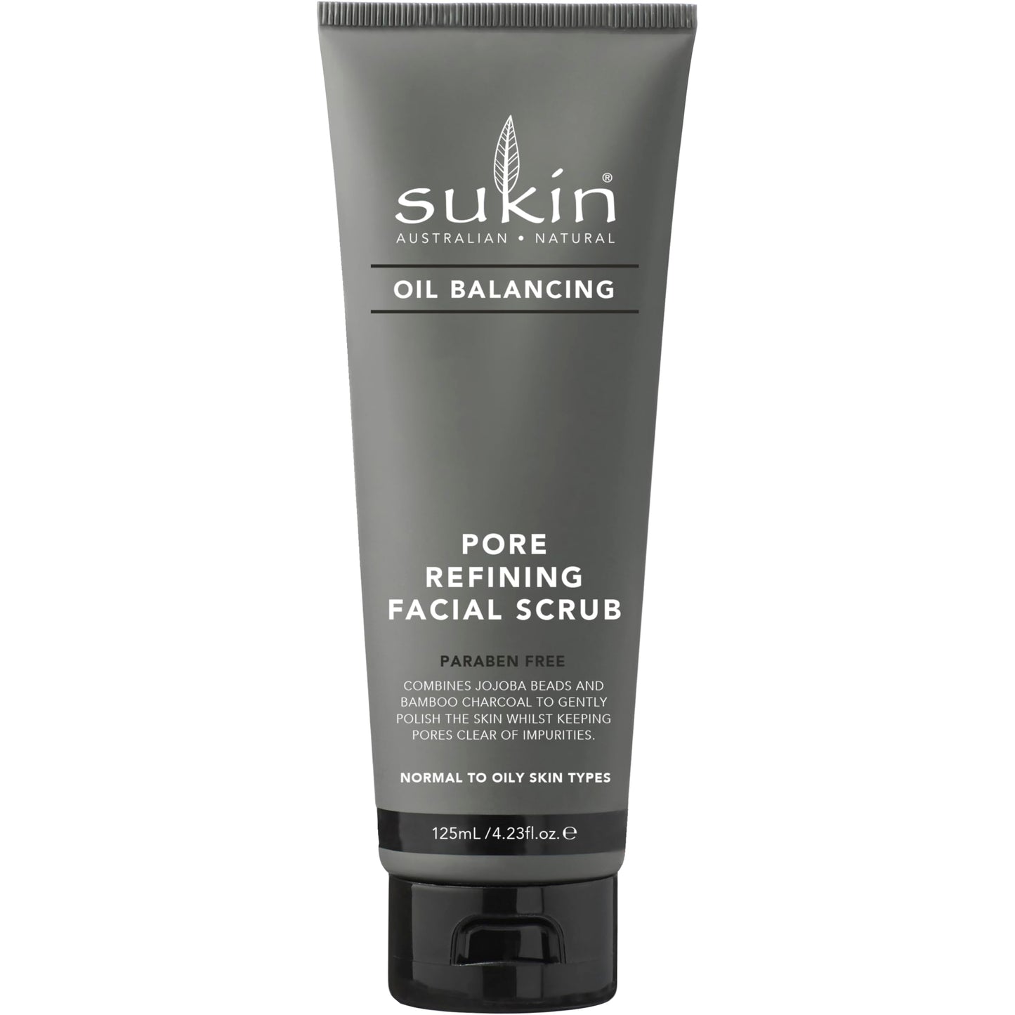 Sukin Oil Balancing Pore Refining Facial Scrub 125ml