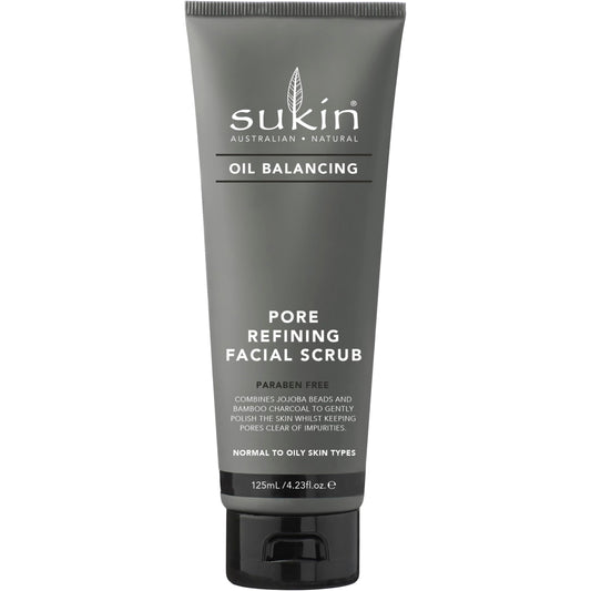 Sukin Oil Balancing Pore Refining Facial Scrub 125ml