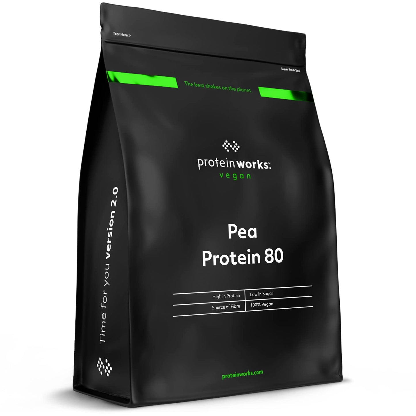 Protein Works - Pea Protein Isolate Protein Powder | 100% Plant-Based & Natural | Gluten Free | No Added Sugar | Unflavoured | 500 g