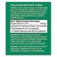 HealthAid Ginger Extract 560mg 60 Tablets