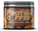 Protein Coffee | Barista Grade Freeze Dried Instant Coffee with Grass-Fed Bovine Collagen Powder | 240g Tub with Scoop | TrueStart® Coffee with Hydrolysed Collagen - Made in the UK by WOD Powders