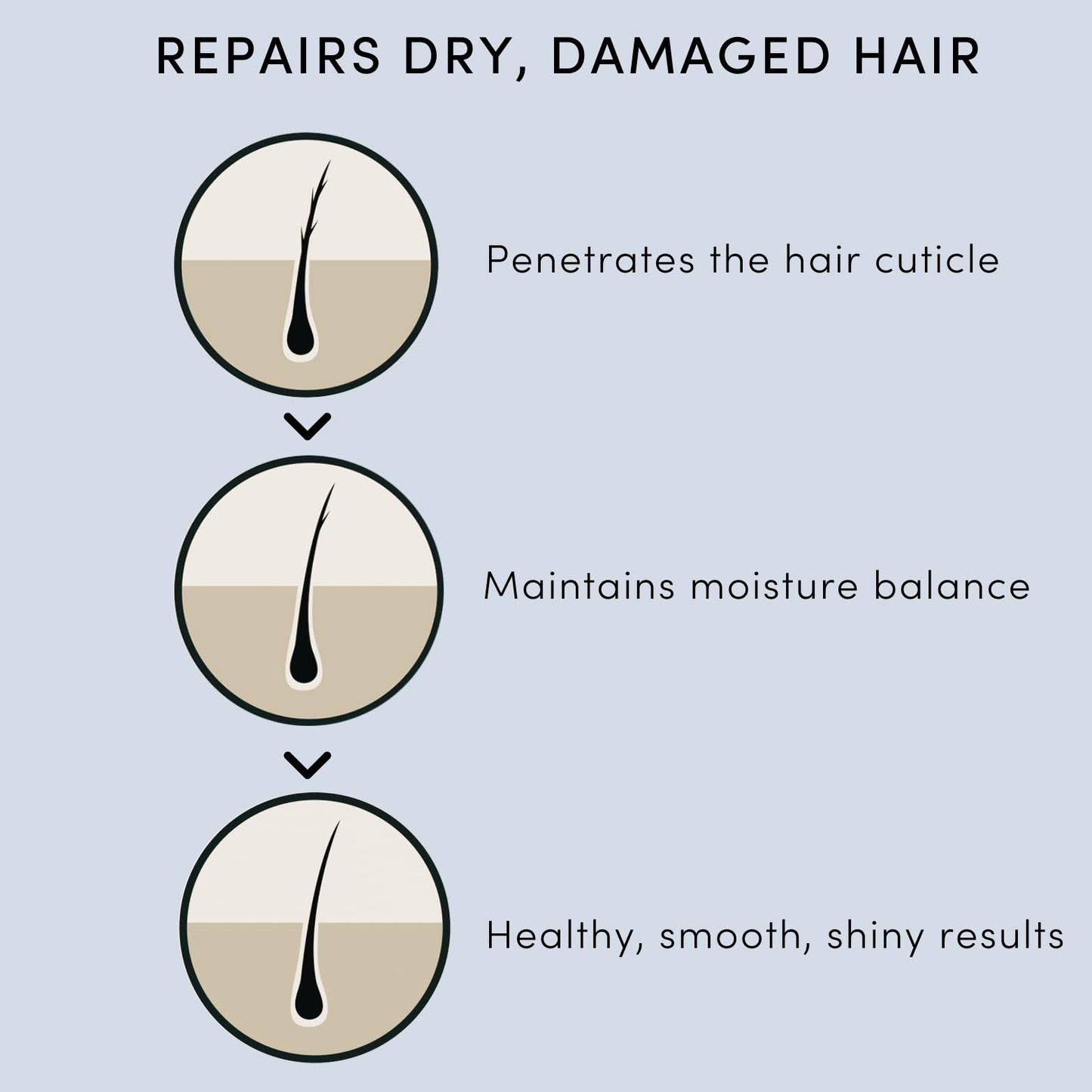Forest & Shore Hair Oil 100% Natural Certified Organic Hallelujah Hair Oil ® Treatment and Protection - Moisturising And Repairing For Dry Damaged Hair Promotes Healthy Hair Growth With Silky, Shiny, Smooth Results