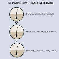 Forest & Shore Hair Oil 100% Natural Certified Organic Hallelujah Hair Oil ® Treatment and Protection - Moisturising And Repairing For Dry Damaged Hair Promotes Healthy Hair Growth With Silky, Shiny, Smooth Results