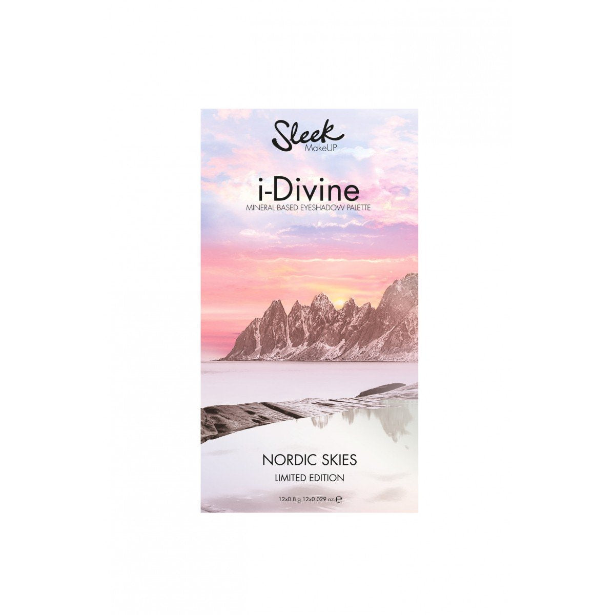 SLEEK Sleek MakeUP iDivine Eyeshadow Palette, 9 g, Nordic Skies