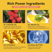 Sulayla Beauty Argan Oil & Coconut Curling Cream, 150g, Enhances Curls, Eliminates Frizz, Adds Shine with Shea Butter, Castor Oil, Argan Oil & Vitamin E