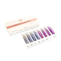 BeMódi MAXYMOVA Professional Rollers Kit 8 Pairs Universal for Eyelash Lamination, Curl and LIFT, with Glitter