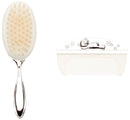 Ahoda Widdop & Bingham - CG309 C - Birth/Christening Gift Set Brush & Comb Silver Plated - 16.2 x 8.2 x 5.6 cm
