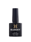 BLUESKY Bluesky No Wipe Top Coat 10ml, Clear Gel Finish for Nails