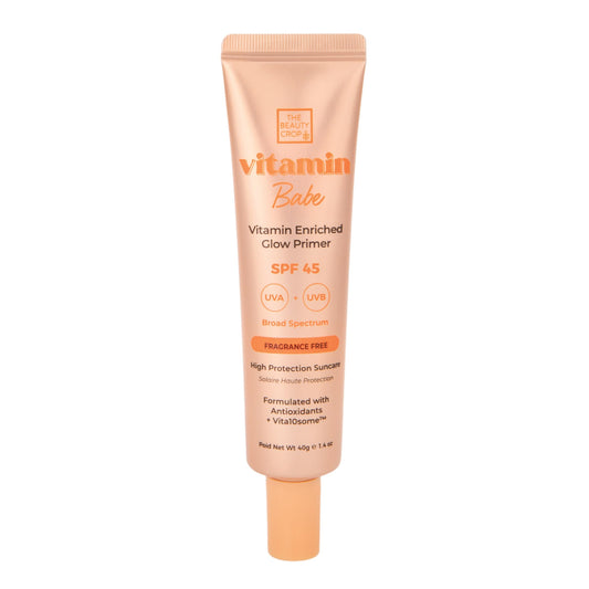 The Beauty Crop Vitamin Babe Vitamin Enriched Face + Body SPF 45 XXL - Moisturizing Primer with Broad Spectrum Protection - 40 ml