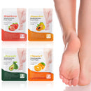 Tomedeks 4 Pairs Foot Peel mask for Hard Skin, Peeling Foot mask