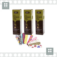 SAESR 3-Pack Argan Oil Hand and Nail Cream for Women 100ml Bundled with SAESR Nail File. Hand and Nail Cream for Smoother and Softer Hands. Hand & Nail Creams for Long-Lasting Hydration.