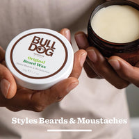 BULLDOG - Beard for Men | Original Beard Wax | Long-Lasting Hold for Beard and Moustache | 50 g