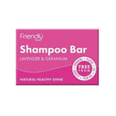 2 x Friendly Soap Natural Shampoo Bar Lavender & Geranium 95g