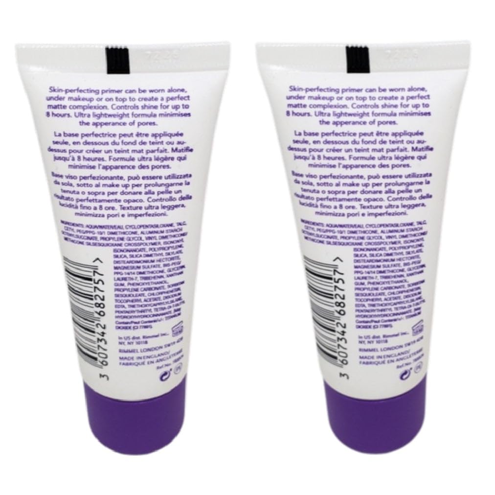 Rimmel London Stay Matte Primer, Transparent, 30 ml