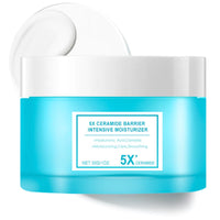 5X Ceramide Barrier Cream, Ceramide Moisturiser, Skin Barrier Repair Cream, Hyaluronic Acid Moisturiser Face Women With Centella - Hydrating Soothes Redness & Acne Barrier Repair Anti Aging Face Cream