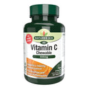 natures aid Natures Aid Chewable Vitamin C 500 mg, Sugar Free, Suitable for Vegans, 50 Tablets