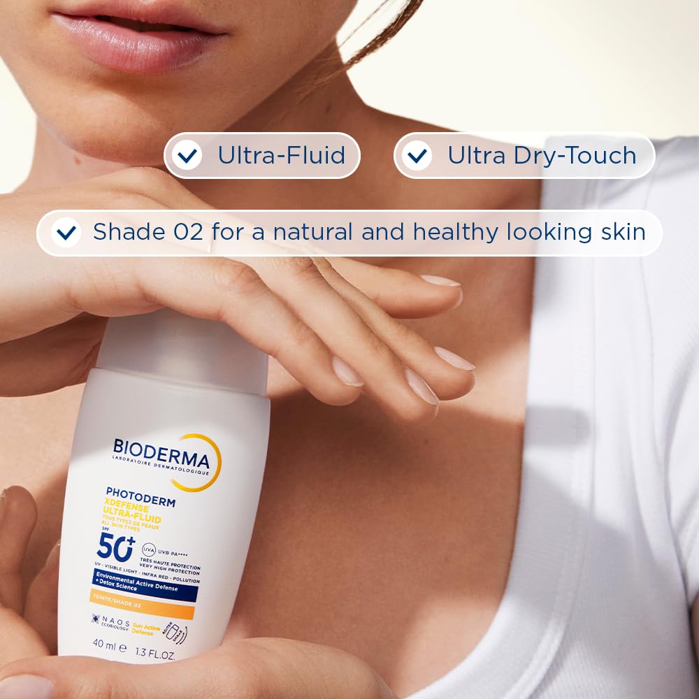 Bioderma Photoderm XDefense Ultra Fluid SPF50+ 40ml (Shade02-Light)