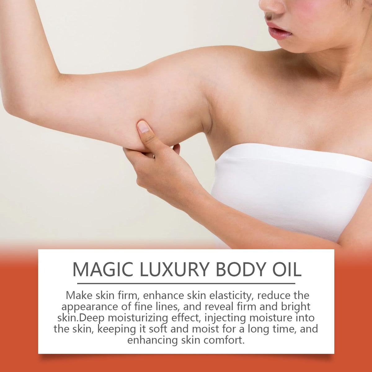 DAMIGHT 2Pcs Magic Body Oil Firming, Magic Luxury BodyOil, Glow Remedy Oil for Women, Deep Hydration & Skin Tightening, Glow Essence Firming Lotion for All Skin Types (D)