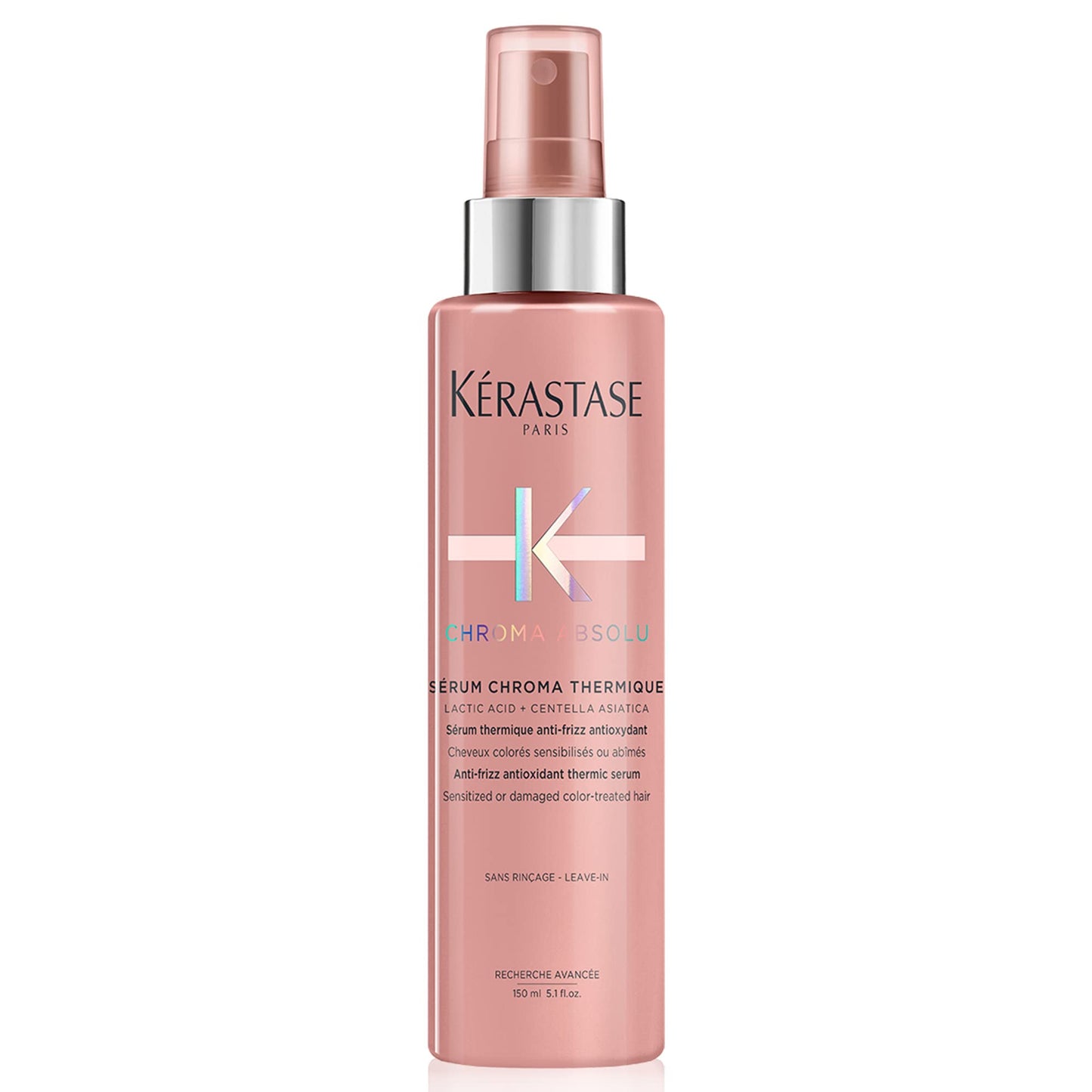 Kérastase Chroma Absolu, Heat Protection Serum, Anti-Frizz, For Sensitised or Damaged Color-Treated
