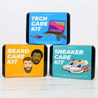 Gift Republic Aficionados - Essential Beard Care Kit Includes Beard Oil Beard Wash,Grooming Scissors & 1 Comb. Grooming Gift Set for Men. Ideal Birthday Gift,Fathers Day Gift,Christmas Gift for Men. Mens Gift Set.