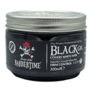 Barbertime UK Barbertime Hair Styling Gel | Temp Black Colouring Gel | Strong Hold Hair Coloring Covering Gel For Grey White Hair 300ml