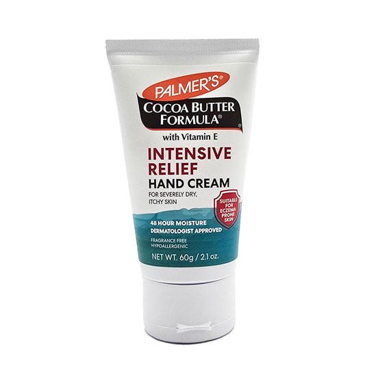 Generic Palmers Cocoa Butter Formula Intensive Relief Hand Cream, 60g, Fragrance-Free, Hypoallergenic, with Vitamin E