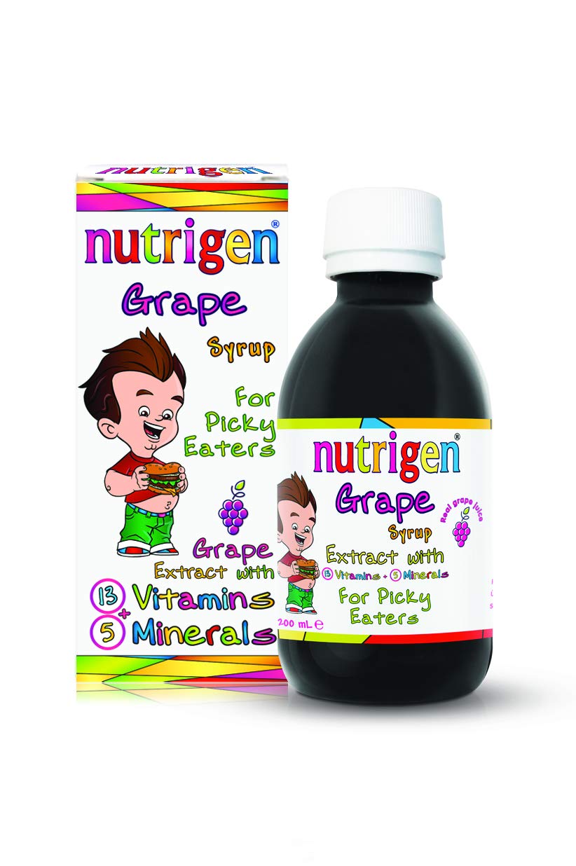 Nutrigen Nutrigen Childrens Grape Syrup For Picky Eaters 200ml