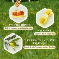 Biovix Beef Tallow For Skin Care, Beef Tallow and Honey Balm for Skin, All-Natural Moisturizer, Hydrating Tallow Balm with Raw Honey and Beeswax, Grass-Fed Beef Tallow & Raw Wild Honey Blend