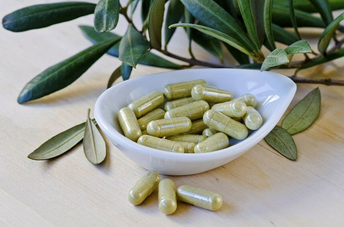 Your Best Supplement Olive Leaf Capsules 750mg High Strength Supplement Oleuropein 30