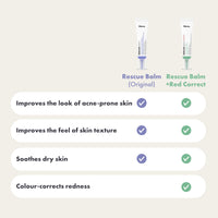 HERO COSMETICS Hero Rescue Balm Hydrating Moisturiser for Acne Prone Skin 15ml