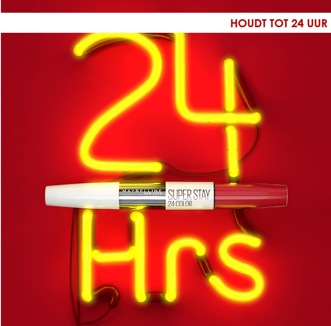 Maybelline Lipstick, SuperStay 24H Liquid Lipstick – Dual-Ended Long-Lasting Color & Moisturizing Lip Balm – Non-Drying, Transfer-Proof, Upto 24Hour Dual Ended Lipstick, Shade: 150 Delicious Pink