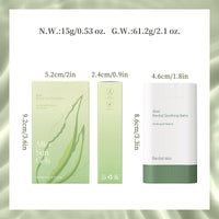 Mikloven Aloe Vera Gel Stick – 15g After Sun Lotion with Hydrating Moisturizer for Face & Body, Pure Aloe Gel for Soothing Care, Travel-Friendly for Sensitive Skin (1 PCS)