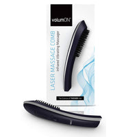 Volumon Hair Growth Brush VOLUMON® Hair Growth Treatment Laser Device to Help Prevent Further Hair Loss and Promote Hair Regrowth - Infrared Vibrating Massager with LCD Display for Men & Women