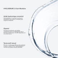 innoderm Innoderm | HYALU2.3 Micella H2O 200 ml | Cleansing & Make-up Cleansing Micellar Water | Hydration & Radiance | Face & Eye Contour | Pure Hyaluronic Acid & Melatonin | 99.9% Natural