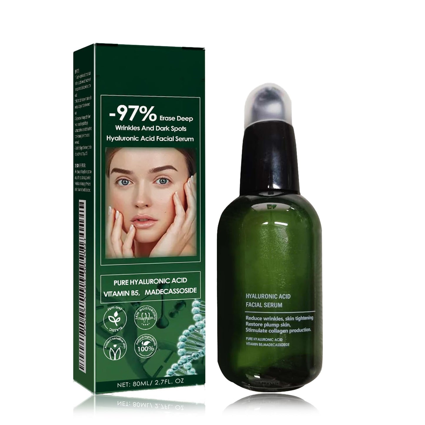Nadiaen Fubsta Firming Serum,Skin Firming Serum,Skin Firming,Skin Serum,Skin Firming Rejuvenating Serum,Lifting and Firming,Refreshing and Non-sticky,Easy to Absorb,Suitable for All Skin Types