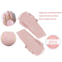 Tianyue Under Eye Brightener,10g Eye Brightener，,Eye Highlighter Concealer,Eye Concealer Completely Covers Dark Circles,Waterproof Concealer for Eye Ring Corrector