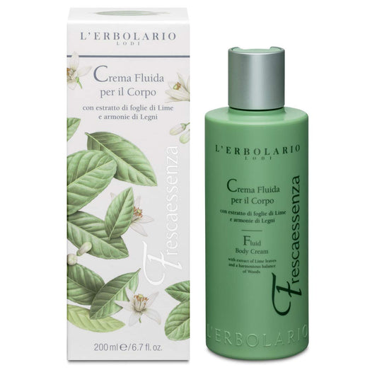 L'Erbolario L'erbolario Cream Fluid for the Body Frescaessenza 200ml Light Citrus