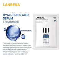 That's Ideal Marketplace Lanbena Anti-Ageing Multipack of 7 Pampering Facial Face masks, Vitamin C facemask, Hyaluronic Acid, 6 Peptides, Pore Treatment,24k gold Peptides, Ectoin Soothing, Improve fine lines and wrinkles