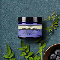 Neal’s Yard Remedies | Jasmine Enriching Cream | Natural Face Moisturiser for Dry Skin with Jojoba Oil and Vitamin E | Vegan Moisturiser | 50g