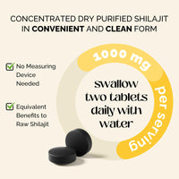 AureaSalus Shilajit Tablets 30,000mg, 60 Counts Himalayan Shilajit Tablets (1000mg Per Serving), Rich in 85+ Minerals & Fulvic Acid, More Convenient Than Shilajit Resin (60 Count (Pack of 2))