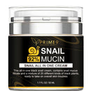 PRIME9 Prime9 Snail Mucin Cream 92% – Korean All-in-One Moisturiser for Deep Hydration, Smooth Skin, Anti-Aging & Blemish Care, Face Cream for Sensitive Skin