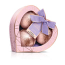 Baylis & Harding Jojoba, Vanilla & Almond Oil Luxury Bath Bomb Heart Trio Gift Set (Pack of 1) - Vegan Friendly