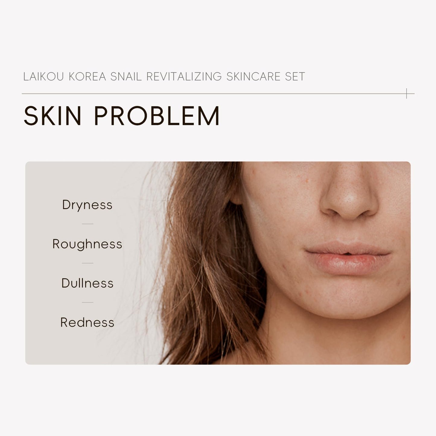 LAIKOU Snail Mucin Essence Skincare Set, Korean Facial Care Kit with Cleanser,Toner,Face Serum,Eye Cream,Cream, Repairing, Firming, Rejuvenating Kit with Snail Mucin, Gift Set for Teenage Girls Women