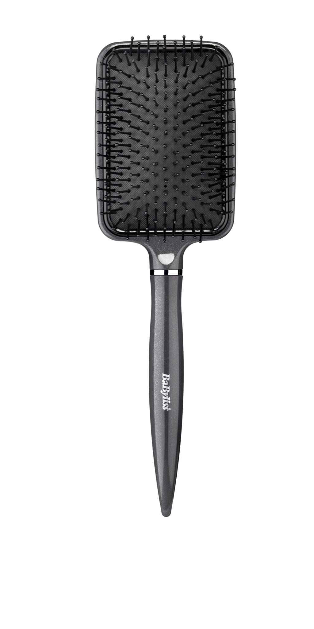 BaByliss Diamond Paddle Brush, Silver