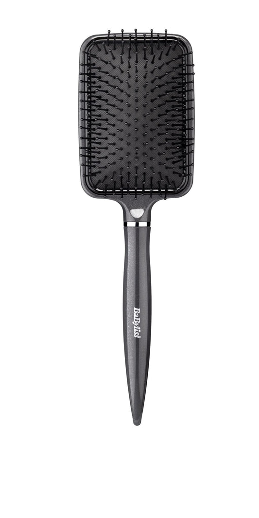 BaByliss Diamond Paddle Brush, Silver